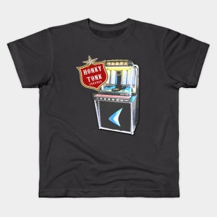 Honkytonk Jukebox vintage jukebox Kids T-Shirt